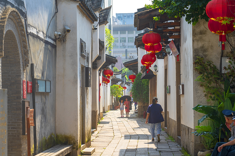 2019年6月28日，福州，三坊七巷風(fēng)光。